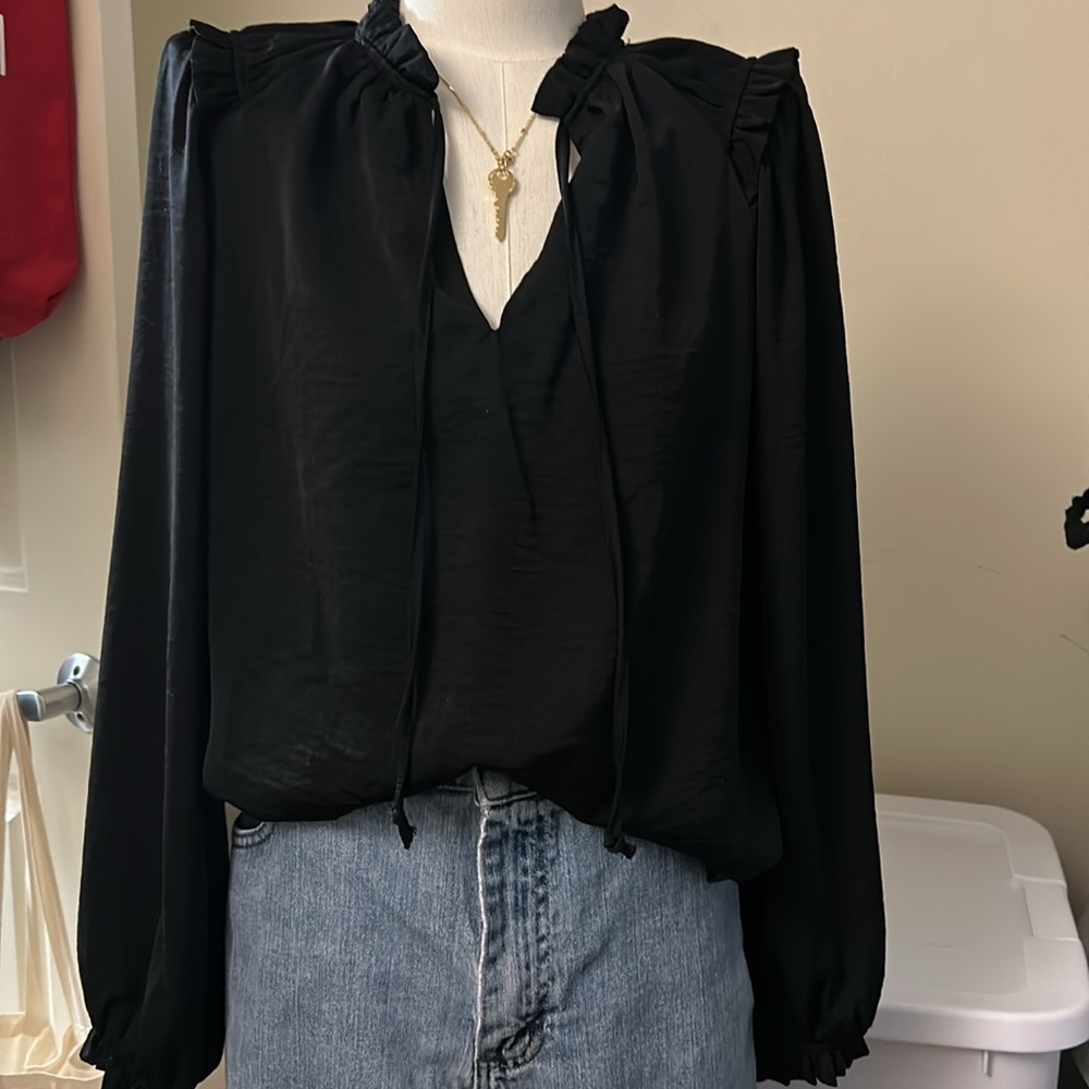 Knox Rose Kids Black Bottoms XS Oversized - Picture 3 of 7